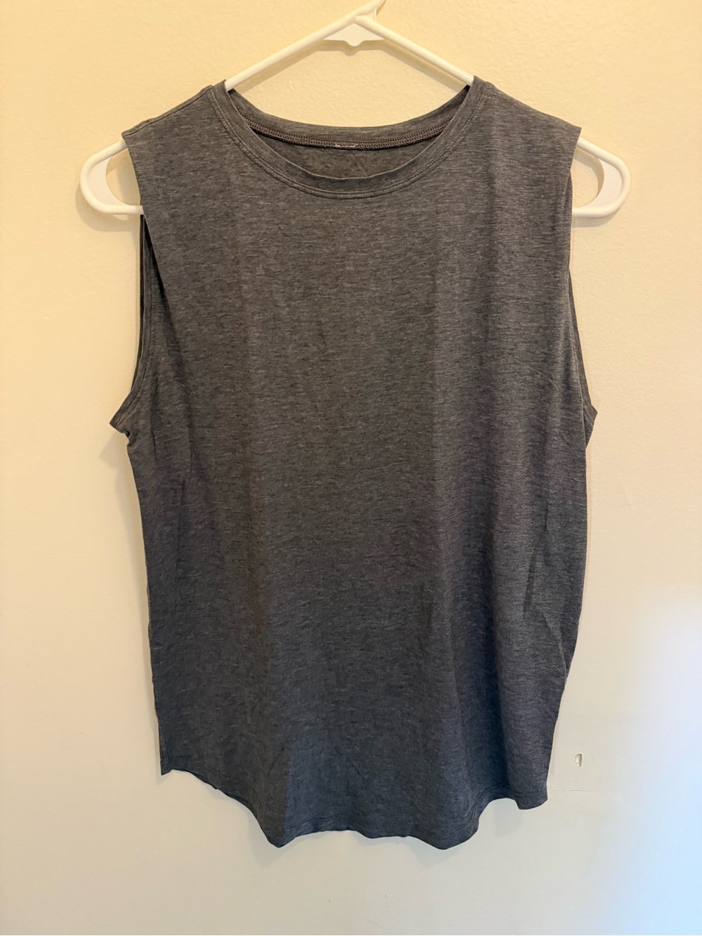 lululemon athletica Dark Gray Muscle Tank